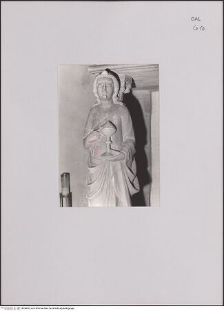 Vorderseite von unbekannt [https://www.deutsche-digitale-bibliothek.de/content/lizenzen/rv-fz/] Grabmonument der SanginetoDie drei theologischen Tugenden - Der Glaube (Fides), bh594695_recto. Foto.