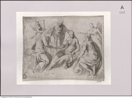 Vorderseite von Rheinisches Bildarchiv Köln [https://www.deutsche-digitale-bibliothek.de/content/lizenzen/rv-ez/] Allegorische Frauengruppe - , bh594777_recto. Foto.