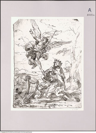 Vorderseite von Rheinisches Bildarchiv Köln [https://www.deutsche-digitale-bibliothek.de/content/lizenzen/rv-ez/] König David erscheint ein Engel - , bh594878_recto. Foto.