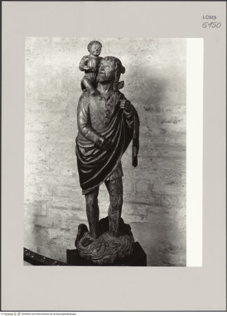 Vorderseite von Scarioni, Sandro [https://www.deutsche-digitale-bibliothek.de/content/lizenzen/rv-fz/] Der heilige Christophorus - , bh594954_recto. Foto: Scarioni, Sandro.