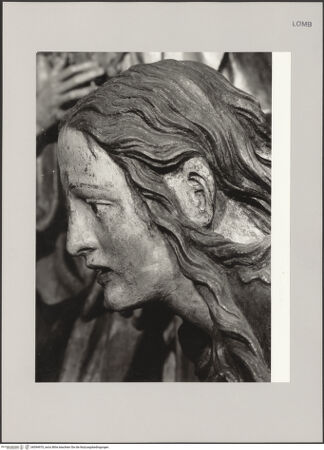 Vorderseite von Scarioni, Sandro [https://www.deutsche-digitale-bibliothek.de/content/lizenzen/rv-fz/] Beweinung ChristiMaria Magdalena - Detail: linkes Kopfprofil, bh594970_recto. Foto: Scarioni, Sandro.