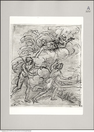 Vorderseite von Martin von Wagner Museum der Universität [https://www.deutsche-digitale-bibliothek.de/content/lizenzen/rv-ez/] Alpheus und Arethusa - , bh594993_recto. Foto.