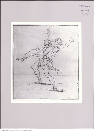 Vorderseite von Martin von Wagner Museum der Universität [https://www.deutsche-digitale-bibliothek.de/content/lizenzen/rv-ez/] Frauenraub (Raub der Sabinerinnen) - , bh595014_recto. Foto.