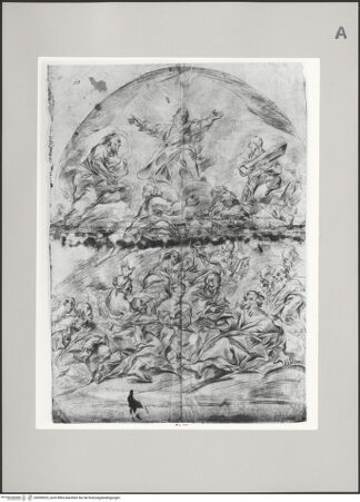 Vorderseite von Martin von Wagner Museum der Universität [https://www.deutsche-digitale-bibliothek.de/content/lizenzen/rv-ez/] Verklärung Christi - , bh595025_recto. Foto.