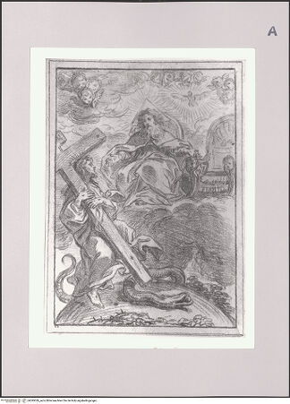 Vorderseite von Martin von Wagner Museum der Universität [https://www.deutsche-digitale-bibliothek.de/content/lizenzen/rv-ez/] Die Trinität - , bh595039_recto. Foto.