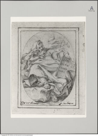 Vorderseite von Martin von Wagner Museum der Universität [https://www.deutsche-digitale-bibliothek.de/content/lizenzen/rv-ez/] Der Prophet Michea - , bh595044_recto. Foto.