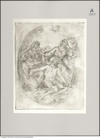 Vorderseite von Rheinisches Bildarchiv Köln [https://www.deutsche-digitale-bibliothek.de/content/lizenzen/rv-ez/] Beweinung Christi im oval - , bh595059_recto. Foto.