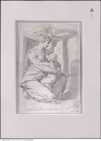 Vorderseite von Statens Konstmuseer [https://www.deutsche-digitale-bibliothek.de/content/lizenzen/rv-ez/] Madonna und Christuskind - , bh595075_recto. Foto.