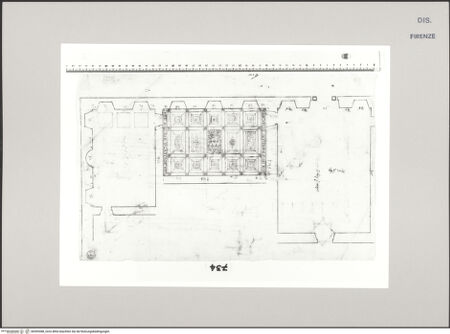 Vorderseite von Centro Studi Antonio Sangallo il Giovane, Montefiascone [http://creativecommons.org/publicdomain/mark/1.0/] Rom, Palazzo Farnese, Kassettendecke - , bh595388_recto. Foto.