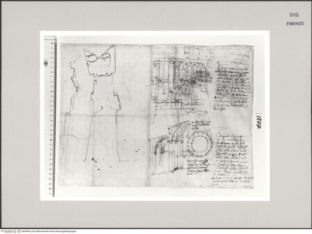 Vorderseite von Centro Studi Antonio Sangallo il Giovane, Montefiascone [http://creativecommons.org/publicdomain/mark/1.0/] Perugia, Porta Marzia und Tempio Sant'Angelo - , bh595404_recto. Foto.