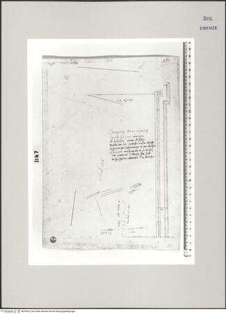 Vorderseite von Centro Studi Antonio Sangallo il Giovane, Montefiascone [http://creativecommons.org/publicdomain/mark/1.0/] Spoleto, S. Salvatore, Studie des Portals - , bh595416_recto. Foto.