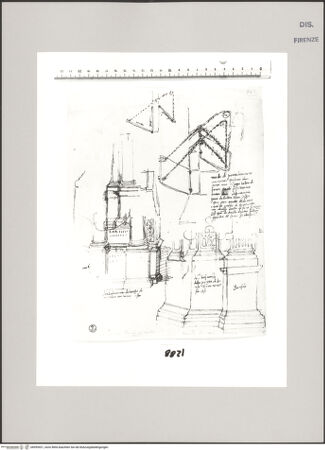 Vorderseite von Centro Studi Antonio Sangallo il Giovane, Montefiascone [http://creativecommons.org/publicdomain/mark/1.0/] Verona, Studien nach dem Arco dei Gavi und der Porta Borsari - , bh595421_recto. Foto.