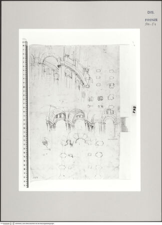 Vorderseite von Centro Studi Antonio Sangallo il Giovane, Montefiascone [http://creativecommons.org/publicdomain/mark/1.0/] Rom, Studien nach dem Marcellustheater - , bh595452_recto. Foto.