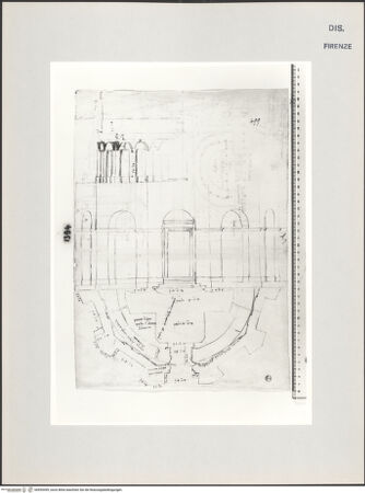 Vorderseite von Centro Studi Antonio Sangallo il Giovane, Montefiascone [https://www.deutsche-digitale-bibliothek.de/content/lizenzen/rv-ez/] Ravenna, Studien nach dem Grabmal des Theoderich - , bh595459_recto. Foto.