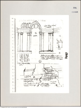 Vorderseite von Centro Studi Antonio Sangallo il Giovane, Montefiascone [https://www.deutsche-digitale-bibliothek.de/content/lizenzen/rv-ez/] Rom, Vatikanspalast, Cappella Paolina, Grundriss, Aufriss und Details - , bh595477_recto. Foto.