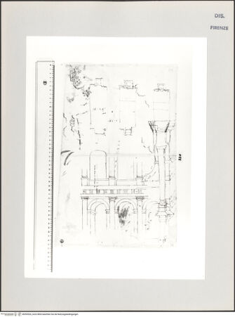 Vorderseite von Centro Studi Antonio Sangallo il Giovane, Montefiascone [https://www.deutsche-digitale-bibliothek.de/content/lizenzen/rv-ez/] Rom, Studien nach dem Trajansbogen - , bh595526_recto. Foto.