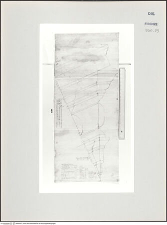 Vorderseite von Centro Studi Antonio Sangallo il Giovane, Montefiascone [https://www.deutsche-digitale-bibliothek.de/content/lizenzen/rv-ez/] Rom, Sala Regia, Studie zum Türprofil - , bh595567_recto. Foto.