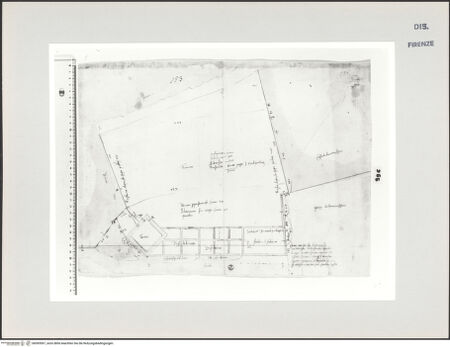 Vorderseite von Centro Studi Antonio Sangallo il Giovane, Montefiascone [https://www.deutsche-digitale-bibliothek.de/content/lizenzen/rv-ez/] Rom, Übersicht über die Piazza dell'Arcivescovo di Nicosia - , bh595597_recto. Foto.