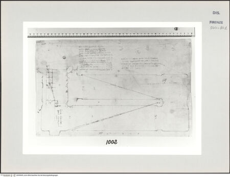 Vorderseite von Centro Studi Antonio Sangallo il Giovane, Montefiascone [https://www.deutsche-digitale-bibliothek.de/content/lizenzen/rv-ez/] Rom, Palazzo Farnese, Studie für das Treppenhaus - , bh595605_recto. Foto.
