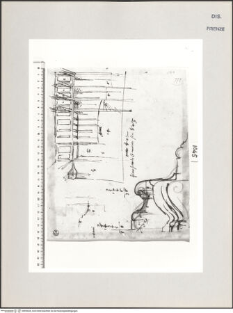 Vorderseite von Centro Studi Antonio Sangallo il Giovane, Montefiascone [https://www.deutsche-digitale-bibliothek.de/content/lizenzen/rv-ez/] Rom, Palazzo Farnese, Steinbank - , bh595626_recto. Foto.
