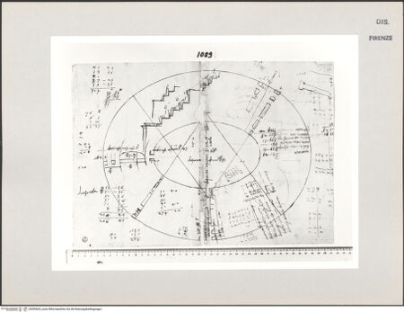 Vorderseite von Centro Studi Antonio Sangallo il Giovane, Montefiascone [https://www.deutsche-digitale-bibliothek.de/content/lizenzen/rv-ez/] Rom, Kolosseum, Grundriss - , bh595643_recto. Foto.