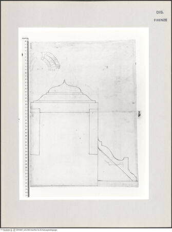 Vorderseite von Centro Studi Antonio Sangallo il Giovane, Montefiascone [https://www.deutsche-digitale-bibliothek.de/content/lizenzen/rv-ez/] Gebälk - , bh595687_recto. Foto.