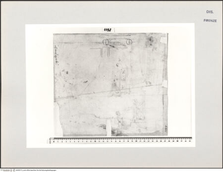 Vorderseite von Centro Studi Antonio Sangallo il Giovane, Montefiascone [https://www.deutsche-digitale-bibliothek.de/content/lizenzen/rv-ez/] Rom, San Giovanni in Laterano, Grundrissstudie - , bh595712_recto. Foto.