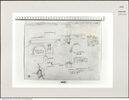 Vorderseite von Centro Studi Antonio Sangallo il Giovane, Montefiascone [https://www.deutsche-digitale-bibliothek.de/content/lizenzen/rv-ez/] Rimini, Brücke über den Marecchia, Augustusbogen - , bh595718_recto. Foto.