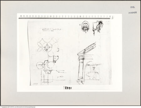 Vorderseite von Centro Studi Antonio Sangallo il Giovane, Montefiascone [https://www.deutsche-digitale-bibliothek.de/content/lizenzen/rv-ez/] Rom, Details des Grabes der Annia Regilla und der Grotte der Egeria - , bh595732_recto. Foto.