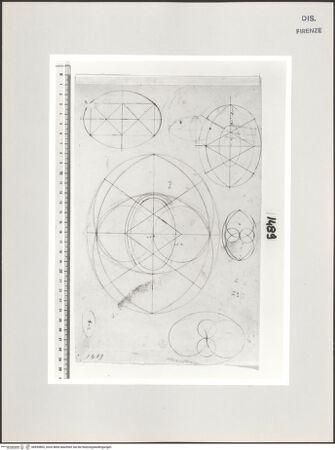 Vorderseite von Centro Studi Antonio Sangallo il Giovane, Montefiascone [https://www.deutsche-digitale-bibliothek.de/content/lizenzen/rv-ez/] Geometrische Studien - , bh595802_recto. Foto.