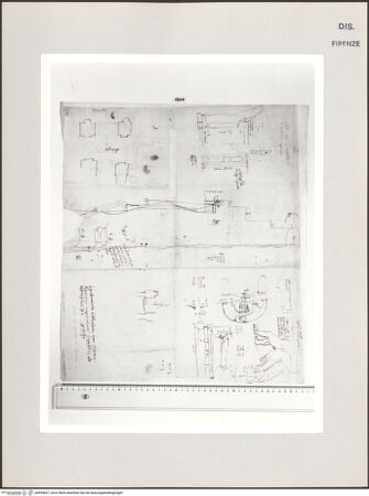 Vorderseite von Centro Studi Antonio Sangallo il Giovane, Montefiascone [https://www.deutsche-digitale-bibliothek.de/content/lizenzen/rv-ez/] Rom, diverse Skizzen, u.a. vom Theater des Marcellus - , bh595827_recto. Foto.