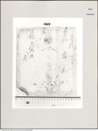 Vorderseite von Centro Studi Antonio Sangallo il Giovane, Montefiascone [https://www.deutsche-digitale-bibliothek.de/content/lizenzen/rv-ez/] Rechnung und Ornament - , bh595833_recto. Foto.