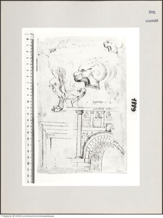 Vorderseite von Centro Studi Antonio Sangallo il Giovane, Montefiascone [https://www.deutsche-digitale-bibliothek.de/content/lizenzen/rv-ez/] Perugia, Porta Marzia, Ansicht und Details - , bh595857_recto. Foto.