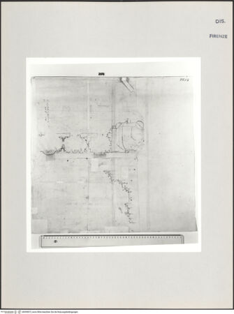 Vorderseite von Centro Studi Antonio Sangallo il Giovane, Montefiascone [https://www.deutsche-digitale-bibliothek.de/content/lizenzen/rv-ez/] Rom, Thermen des Diocletian, Grundriss - , bh595872_recto. Foto.