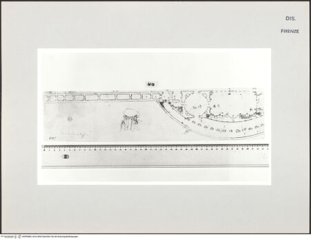 Vorderseite von Centro Studi Antonio Sangallo il Giovane, Montefiascone [https://www.deutsche-digitale-bibliothek.de/content/lizenzen/rv-ez/] Rom, Thermen des Caracalla, Grundriss - , bh595884_recto. Foto.