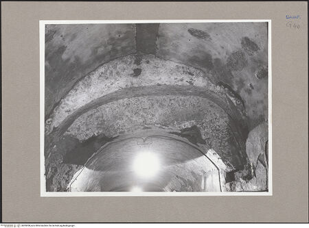 Vorderseite von Hutzel, Max [https://www.deutsche-digitale-bibliothek.de/content/lizenzen/rv-ez/] Grotta di San Biagio - Galerie B, Gewölbe, bh595958_recto. Foto: Hutzel, Max.