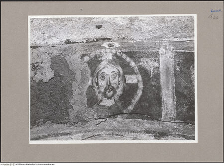 Vorderseite von Hutzel, Max [https://www.deutsche-digitale-bibliothek.de/content/lizenzen/rv-ez/] FreskenzyklusChristus, Erzengel und Heilige - Laibung: Christus, bh595966_recto. Foto: Hutzel, Max.