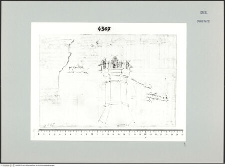 Vorderseite von Centro Studi Antonio Sangallo il Giovane, Montefiascone [https://www.deutsche-digitale-bibliothek.de/content/lizenzen/rv-ez/] Civita Castellana, Rocca, Turm - , bh600610_recto. Foto.
