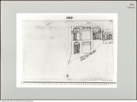 Vorderseite von Centro Studi Antonio Sangallo il Giovane, Montefiascone [https://www.deutsche-digitale-bibliothek.de/content/lizenzen/rv-ez/] Tivoli, Tempel des Hercules Victor ("Villa di Vopisco") - , bh600627_recto. Foto.