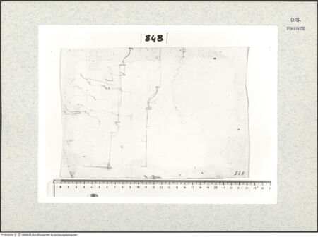 Vorderseite von Centro Studi Antonio Sangallo il Giovane, Montefiascone [https://www.deutsche-digitale-bibliothek.de/content/lizenzen/rv-ez/] Gebälkprofil - , bh600635_recto. Foto.