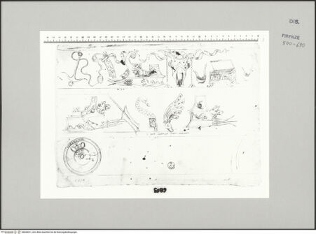 Vorderseite von Centro Studi Antonio Sangallo il Giovane, Montefiascone [https://www.deutsche-digitale-bibliothek.de/content/lizenzen/rv-ez/] Rom, San Lorenzo fuori le Mura, Friesreliefs - , bh600691_recto. Foto.