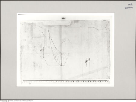 Vorderseite von Centro Studi Antonio Sangallo il Giovane, Montefiascone [http://creativecommons.org/publicdomain/mark/1.0/] Studien einer großen Wendeltreppe - , bh600773_recto. Foto.