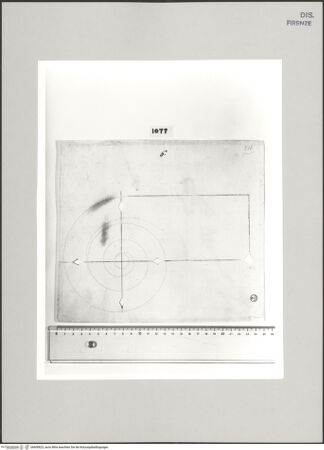 Vorderseite von Centro Studi Antonio Sangallo il Giovane, Montefiascone [https://www.deutsche-digitale-bibliothek.de/content/lizenzen/rv-ez/] Technische Studie der Volute eines ionischen Kapitells - , bh600823_recto. Foto.