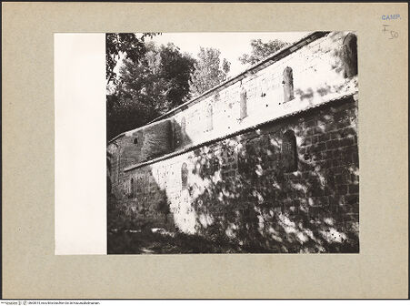 Vorderseite von Bibliotheca Hertziana [https://www.deutsche-digitale-bibliothek.de/content/lizenzen/rv-fz/] San Paride - Linke Seite, bh600915_recto. Foto.