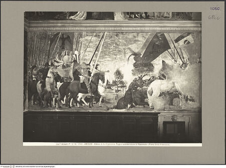 Vorderseite von Alinari [https://www.deutsche-digitale-bibliothek.de/content/lizenzen/rv-ez/] Die Kreuzlegende, Propheten und HeiligenRechte WandDer Sieg Konstantins über Maxentius - Gesamtansicht, bh600960_recto. Foto.