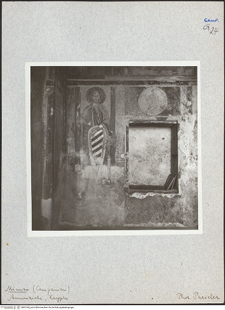 Vorderseite von unbekannt [https://www.deutsche-digitale-bibliothek.de/content/lizenzen/rv-fz/] Szenen aus dem Leben Christi, Marias und des heiligen NikolausDekoration der WestwandHeiliger Georg - Gesamtansicht, bh601342_recto. Foto: Paeseler, Wilhelm.