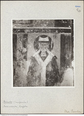 Vorderseite von unbekannt [https://www.deutsche-digitale-bibliothek.de/content/lizenzen/rv-fz/] Szenen aus dem Leben Christi, Marias und des heiligen NikolausDekoration der WestwandHeiliger Nikolaus - Detail, bh601345_recto. Foto: Paeseler, Wilhelm.