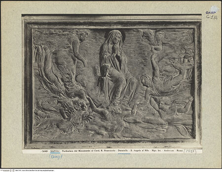 Vorderseite von Alinari [https://www.deutsche-digitale-bibliothek.de/content/lizenzen/rv-ez/] Grabmal des Kardinals Rinaldo Brancaccio (gest. 1427)Mariä Himmelfahrt - Mariae Himmelfahrt, bh601551_recto. Foto.