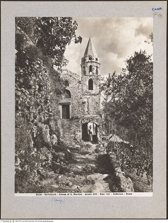 Vorderseite von Alinari [https://www.deutsche-digitale-bibliothek.de/content/lizenzen/rv-ez/] San Martino - Fassade und Campanile, bh601657_recto. Foto.