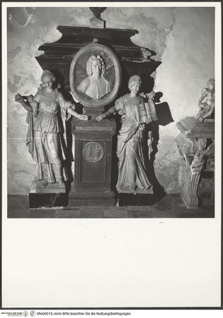 Vorderseite von Soprintendenza alle Gallerie della Sicilia - Palermo [https://www.deutsche-digitale-bibliothek.de/content/lizenzen/rv-ez/] Epitaph für Giovanni Battista Caruso - Gesamtansicht, bh606013_recto. Foto.